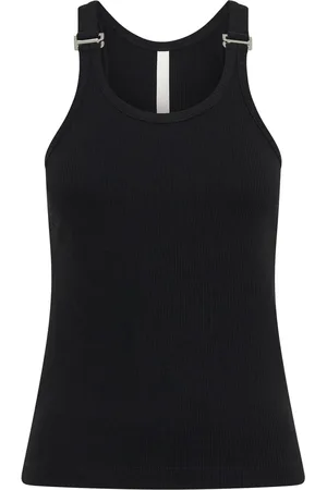 DION LEE Camiseta tejida de canalé E-Hoop