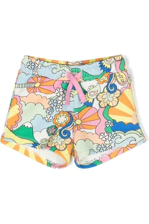 Stella McCartney Shorts con estampado gráfico