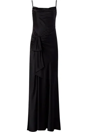 Cinq A Sept Vestido de seda con abetura lateral