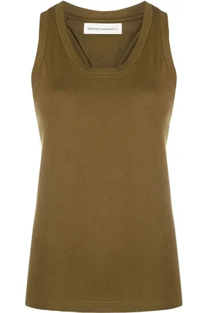 EXTREME CASHMERE Top tejido sin mangas