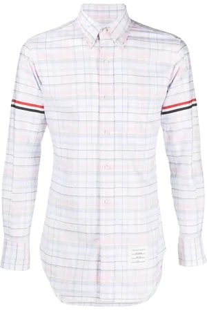 Thom Browne Camisa con cuadros estampados