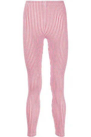Comme des Garçons Leggins con rayas verticale