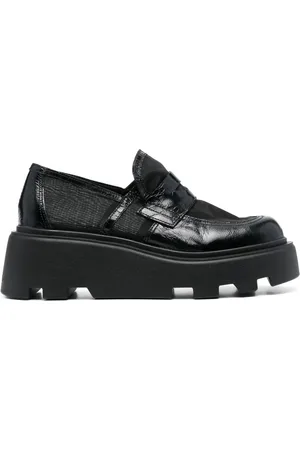 Premiata Mocasines con paneles