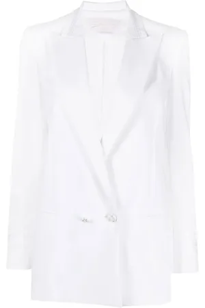 GENNY Blazer con solapas de pico y doble botonadura