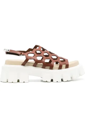 Premiata Sandalias con suela gruesa
