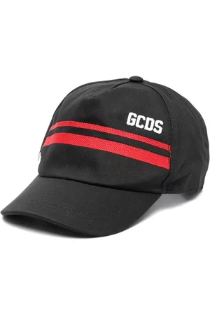 GCDS Logo embroidered cotton cap