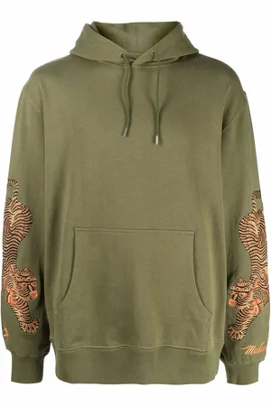 Maharishi Hoodie con tigre estampado
