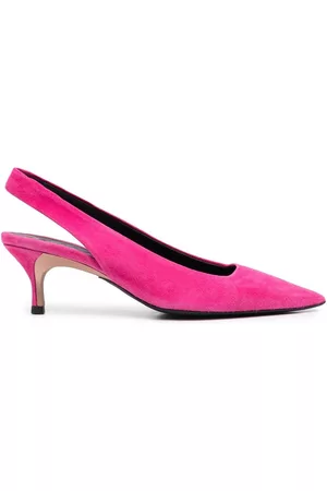 Furla Zapatillas con puntera en punta y tira trasera