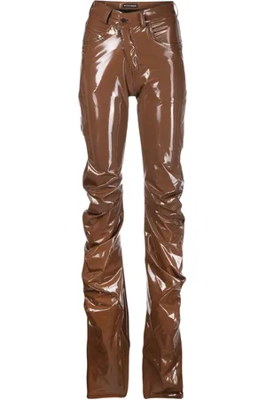 OTTOLINGER Pantalones de charol drapeados