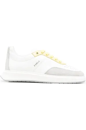 Furla Tenis con agujetas en contraste