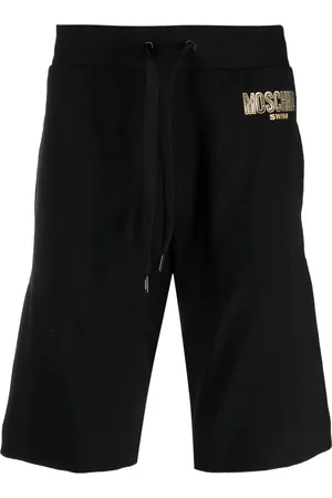 Moschino Shorts deportivos con logo y detalles de strass