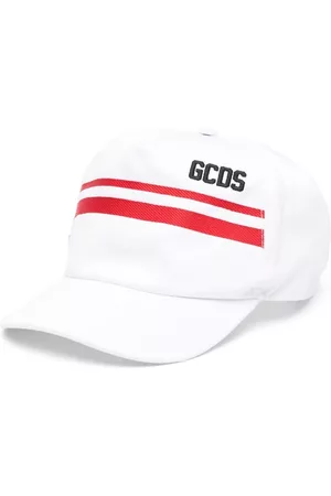 GCDS Gorras - Embroidered-logo cotton cap