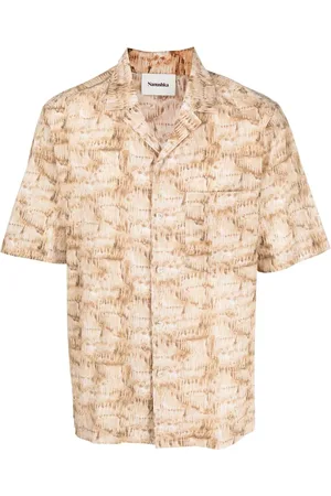 Nanushka Camisa manga corta con botones