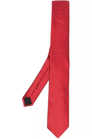 Lanvin Hombre Corbatas - Embroidered silk tie