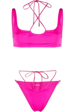 OFF-WHITE Bikini con logo estampado