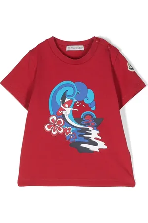 Moncler Playera con estampado gráfico