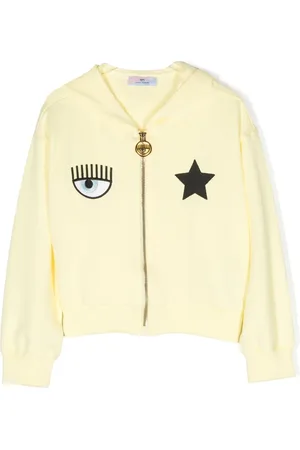 Chiara Ferragni Chamarra con capucha y logo estampado
