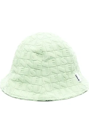 SUNNEI Gorro de pescador con logo en relieve