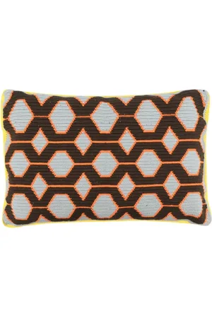 Colville Cojín con motivo hexagonal