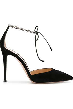 Gianvito Rossi Zapatillas con apliques de cristal