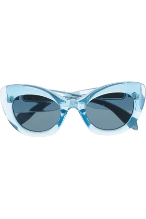 Alexander McQueen Lentes de sol con micas de color