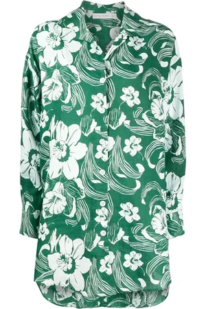 FAITHFULL THE BRAND Vestido camisero Tortuga con estampado floral