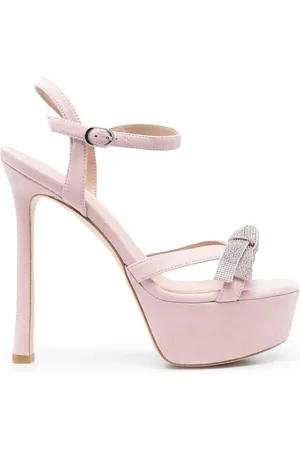 Stuart Weitzman Sandalias SW Mega Bow con tacón de 160mm