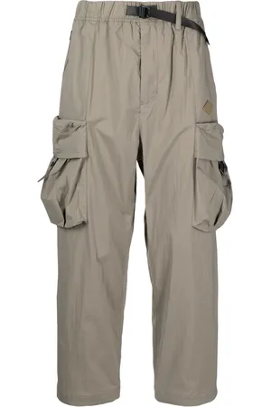 Spoonyard Pantalones cargo con diseño holgado y bolsillos grandes