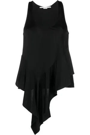 Stella McCartney Top largo con volantes