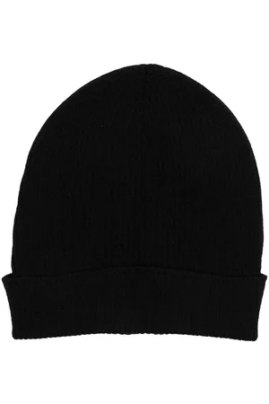 Rick Owens Hombre Gorros - Gorro tejido de canalé