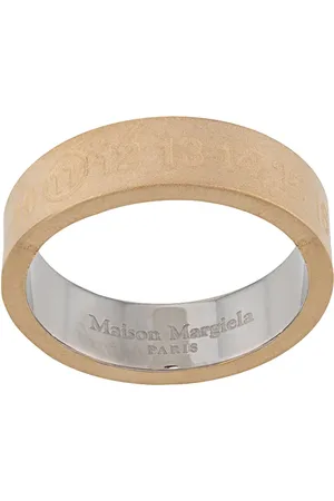 Maison Margiela Anillo con logo grabado