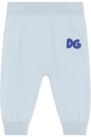 Dolce & Gabbana Pants con logo bordado