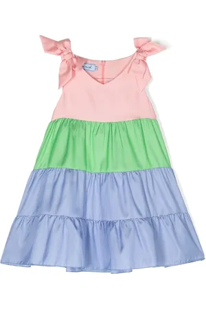 Mimisol Vestido con diseño de paneles