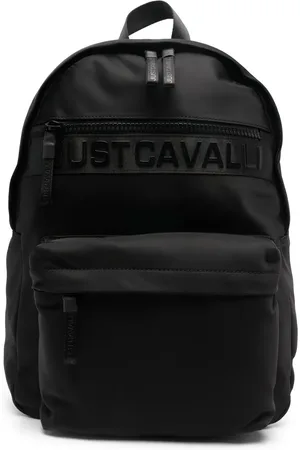 Roberto Cavalli Mochila con logo estampado