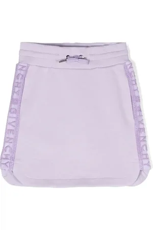 Givenchy Falda corta con logo bordado