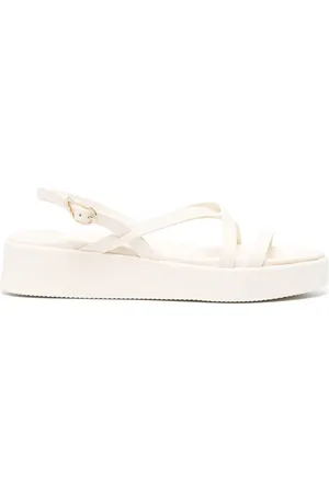 Ancient Greek Sandals Sandalias Silia con hebilla lateral