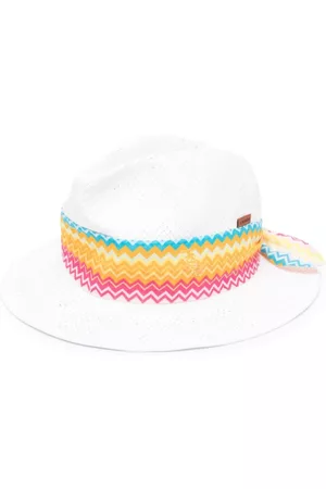Missoni Sombreros - Fedora embellished ribbon hat