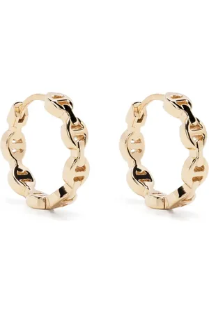 HOORSENBUHS Arracadas Link en oro amarillo de 18kt