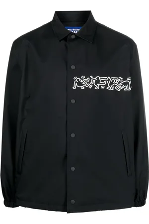 JUNYA WATANABE Sobrecamisa con estampado Keith Haring