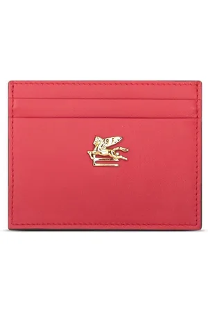 Etro Tarjetero con placa del logo