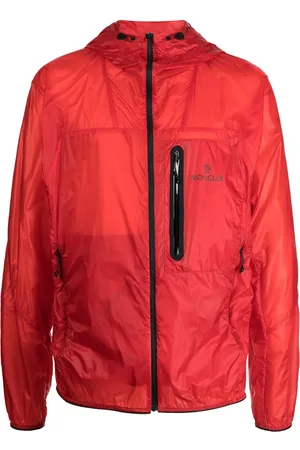 Moncler Chamarra rompevientos con capucha
