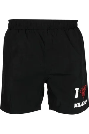 Family First Shorts de playa con logo estampado
