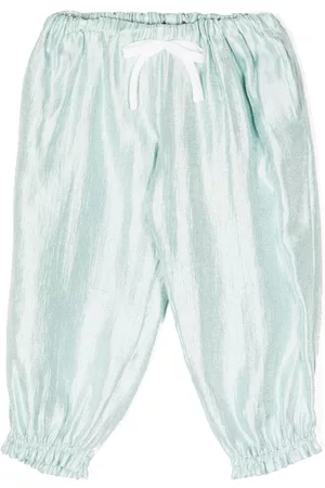 HUCKLEBONES LONDON Pantalones satinados con detalle de moño