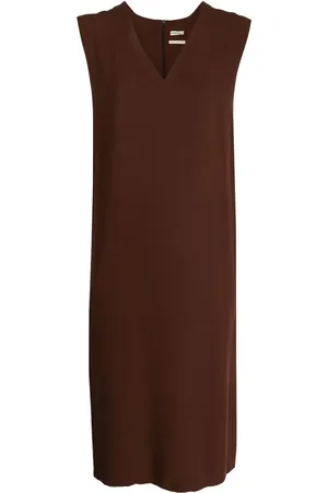 Hermès Vestido midi sin mangas 1990-2000