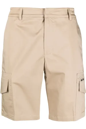 costume national contemporary Shorts cargo con placa del logo