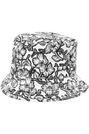 BONPOINT Sombreros - Floral-print bucket hat