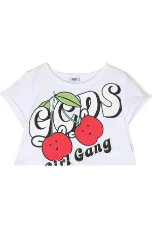GCDS Playera con logo estampado