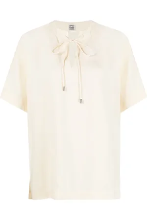 Totême Blusa con detalle de lazo