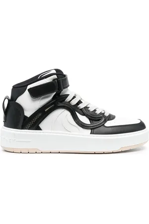 Stella McCartney Tenis altos S-Wave 2 con agujetas