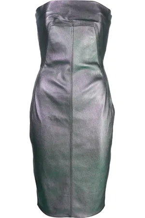 Rick Owens Vestido corto estilo bustier